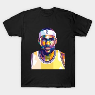 king james WPAP illustration T-Shirt